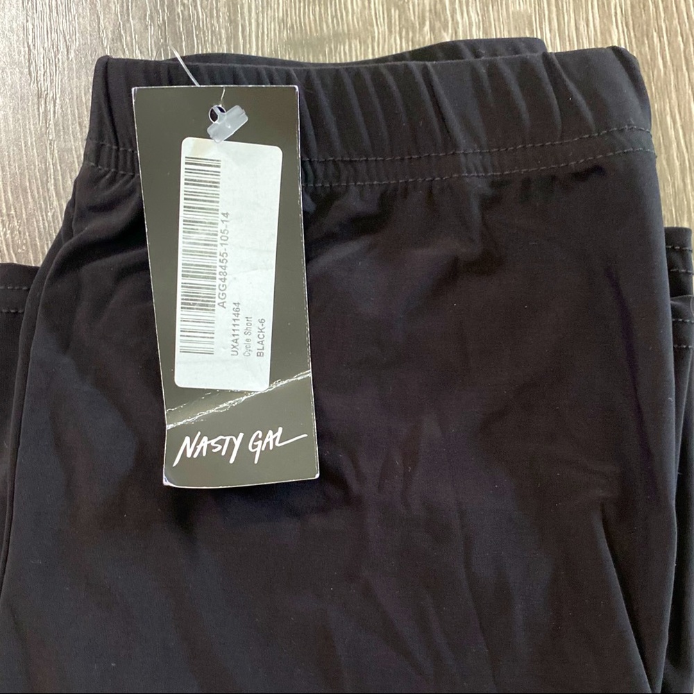 Nasty Gal Black Biker Shorts